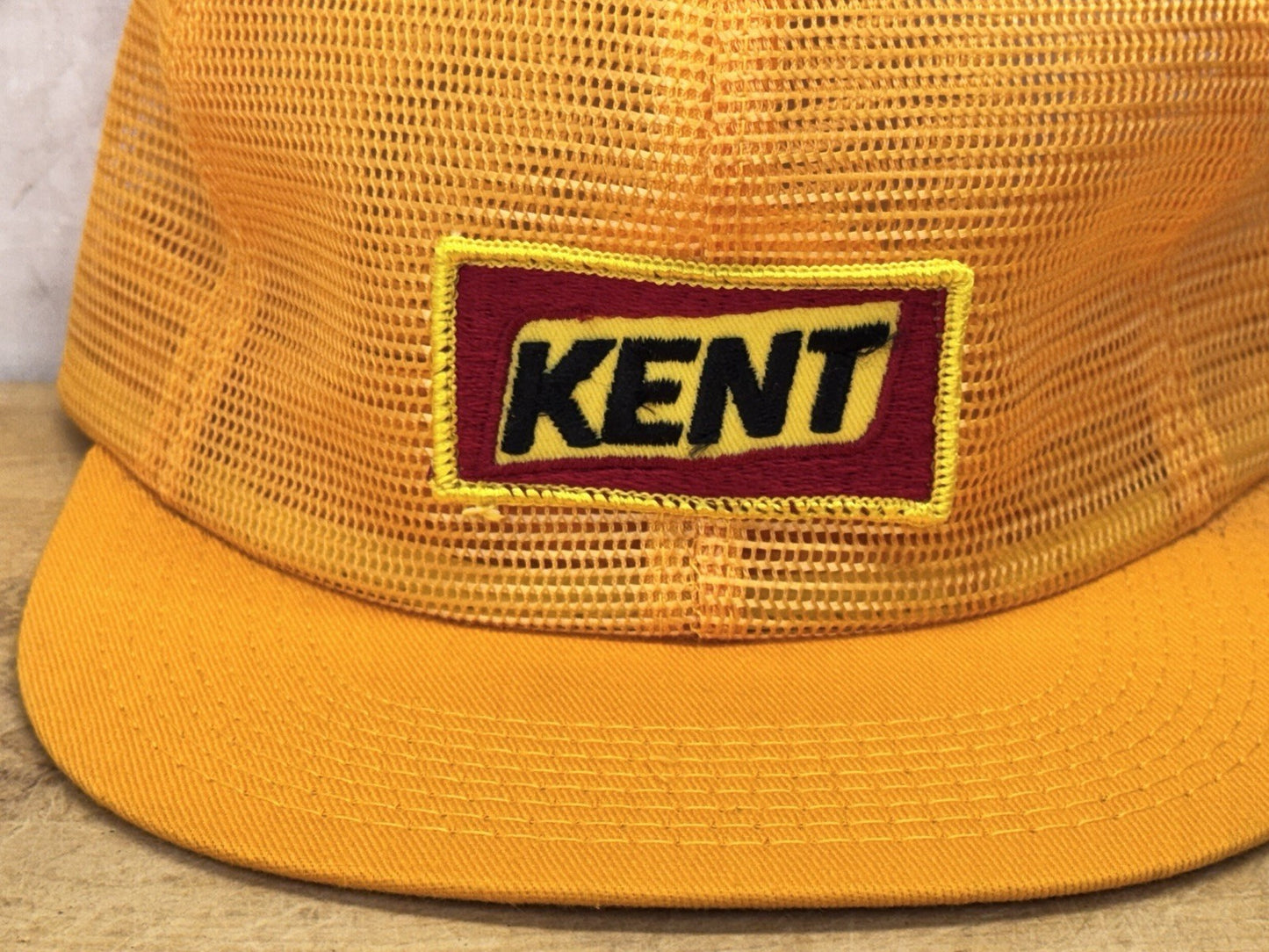Kent SnapBack Hat Vintage Foam Missing From Inside Band #1110