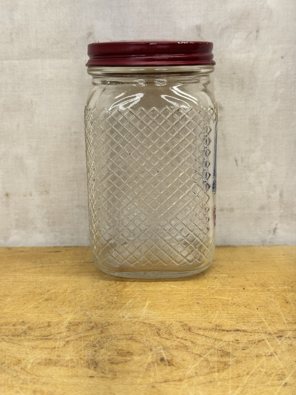Salt Shaker Hoosier Jar Hazel Atlas Vintage #1108