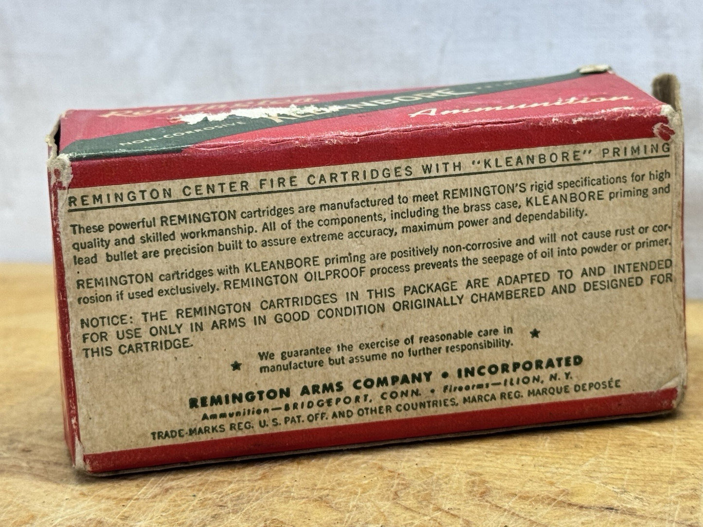 Remington 38 Service Police Special EMPTY Box #1285