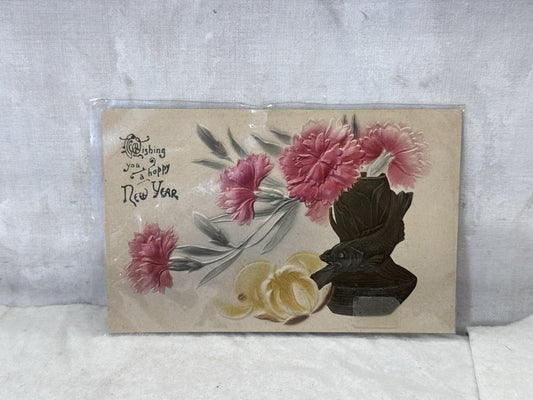 Vintage Happy New Year Post Card