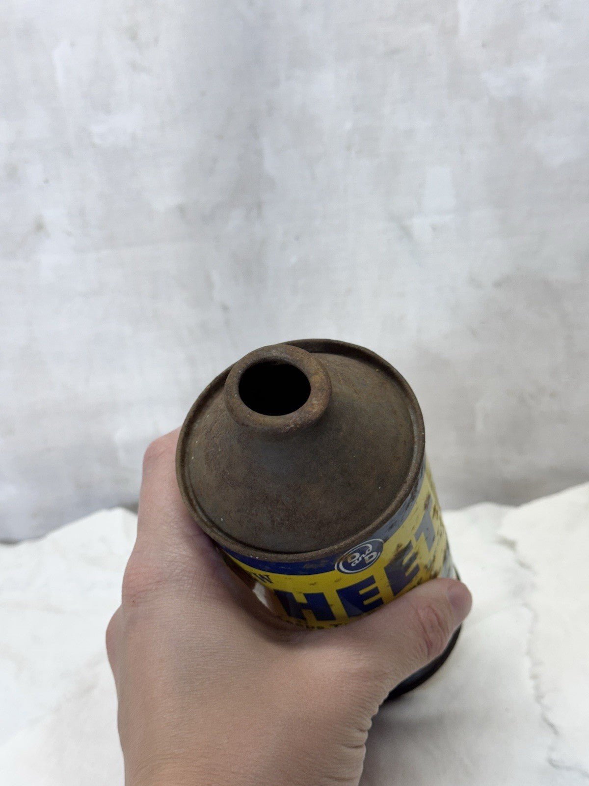 Vintage Conetop Heet Can #S-1908