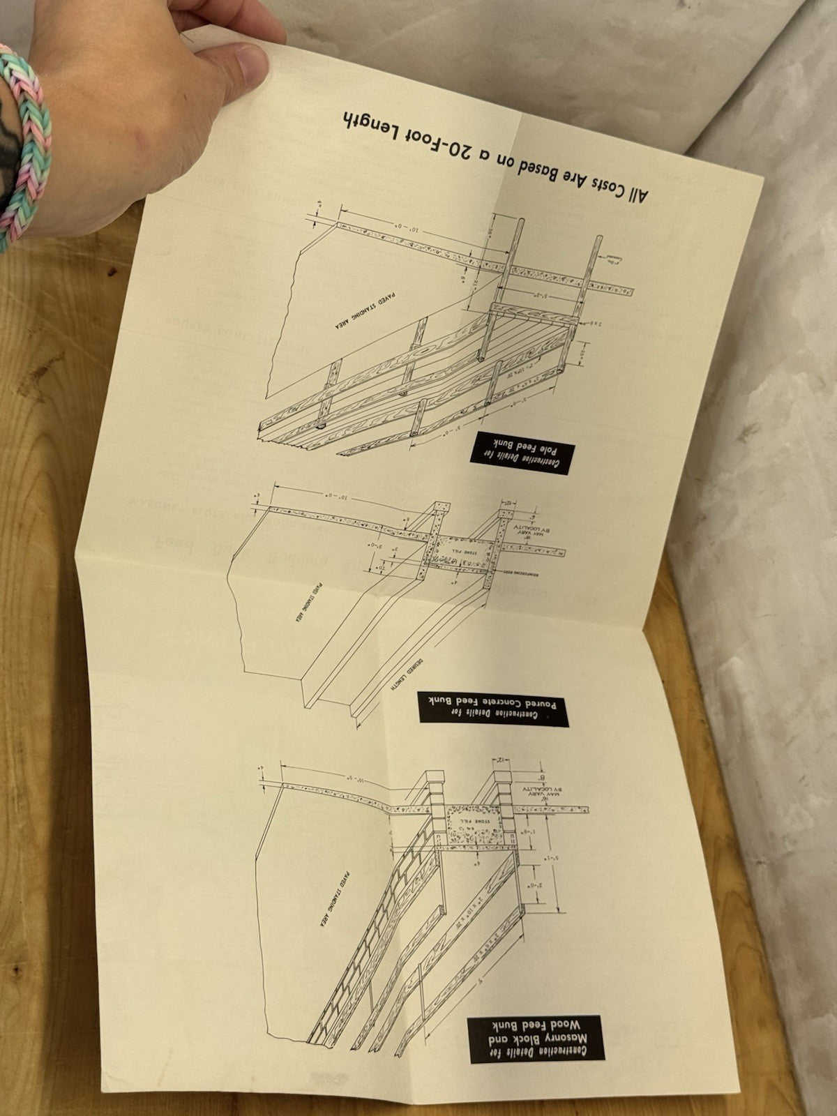 Feed Bunks Pamphlet Vintage #1209