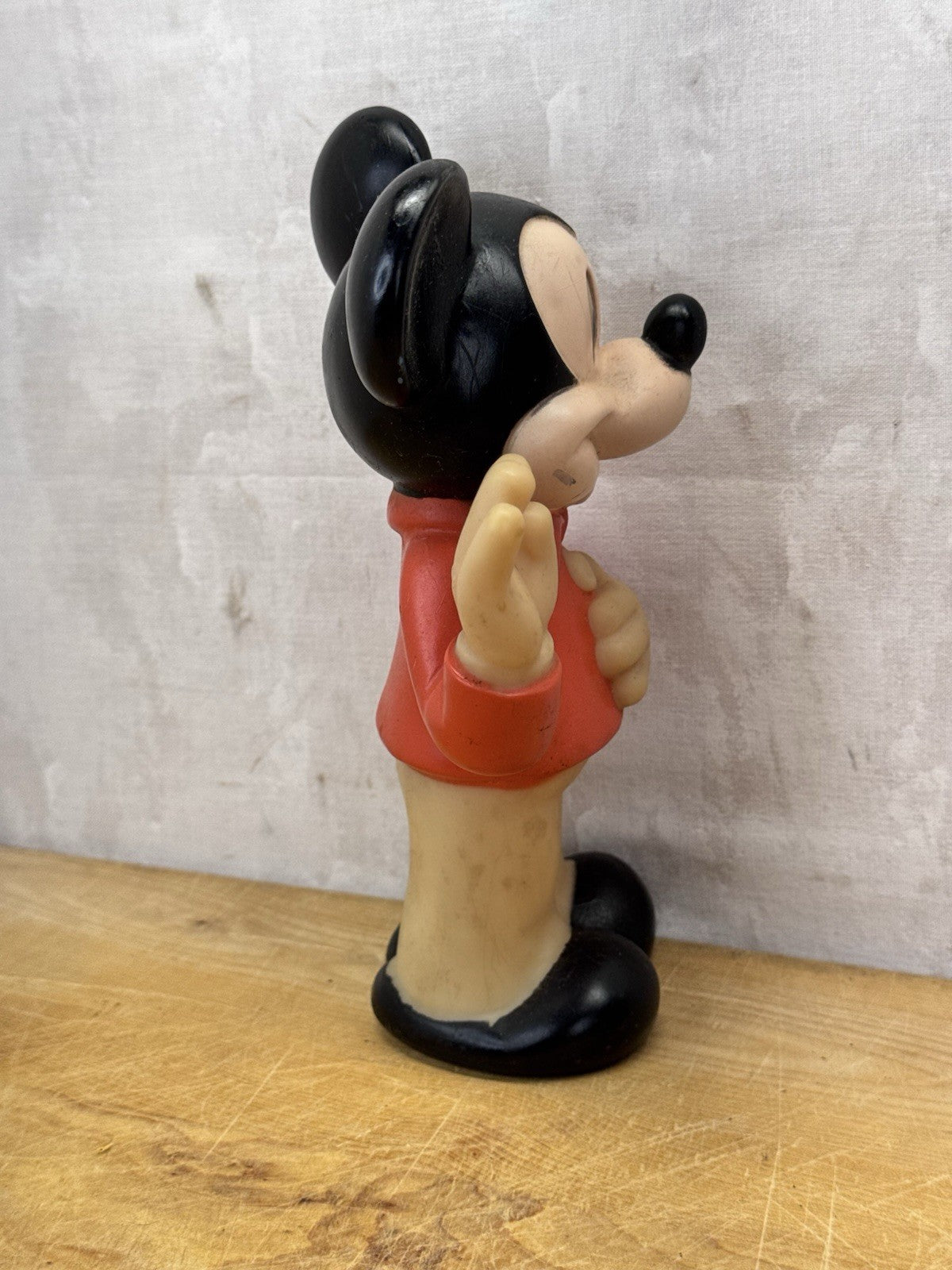 1978 Mickey Mouse Squeeze Toy by Gabriel Cbs Toys #1178