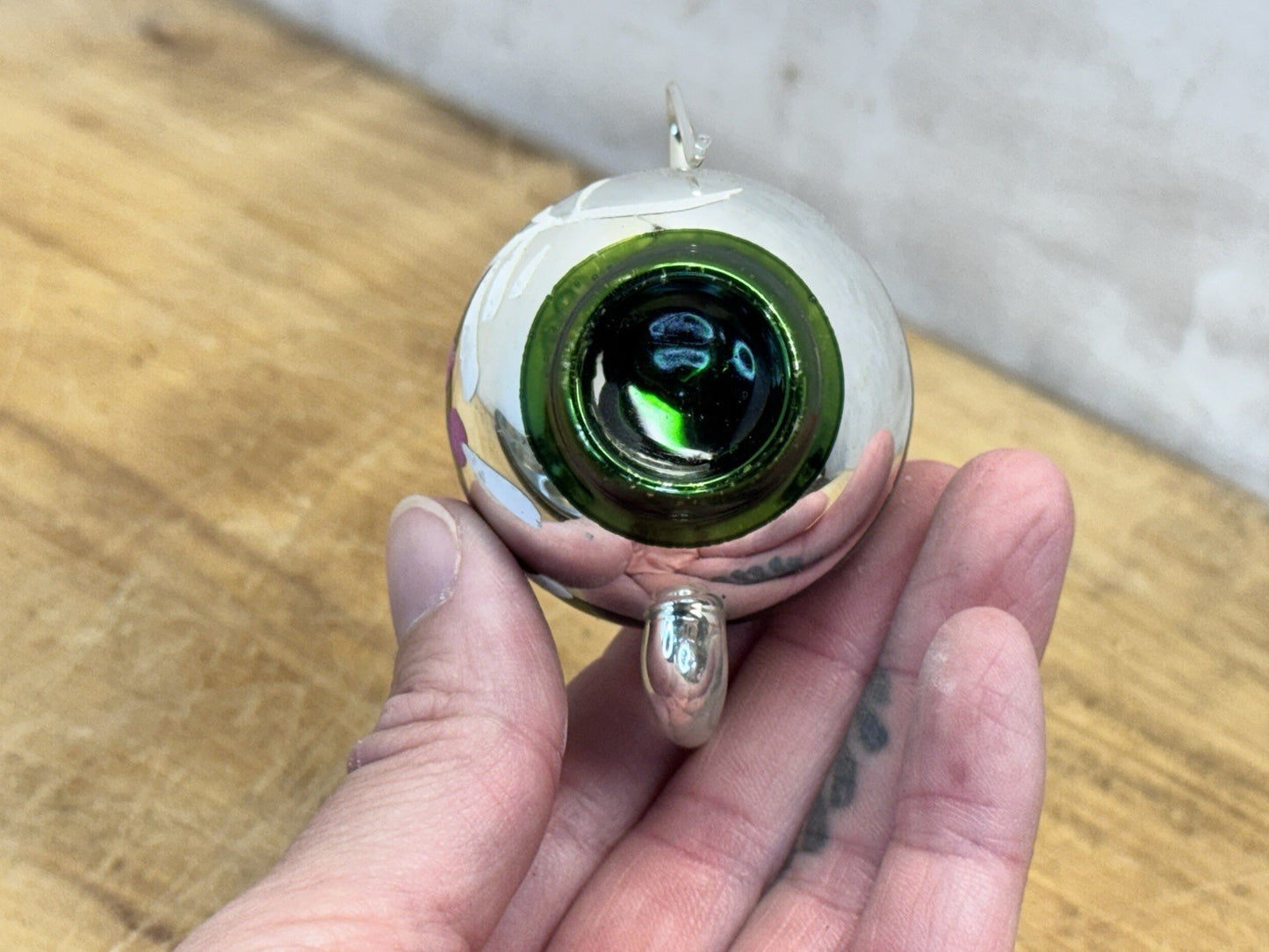 Atq Tea Pot Ornament #1572