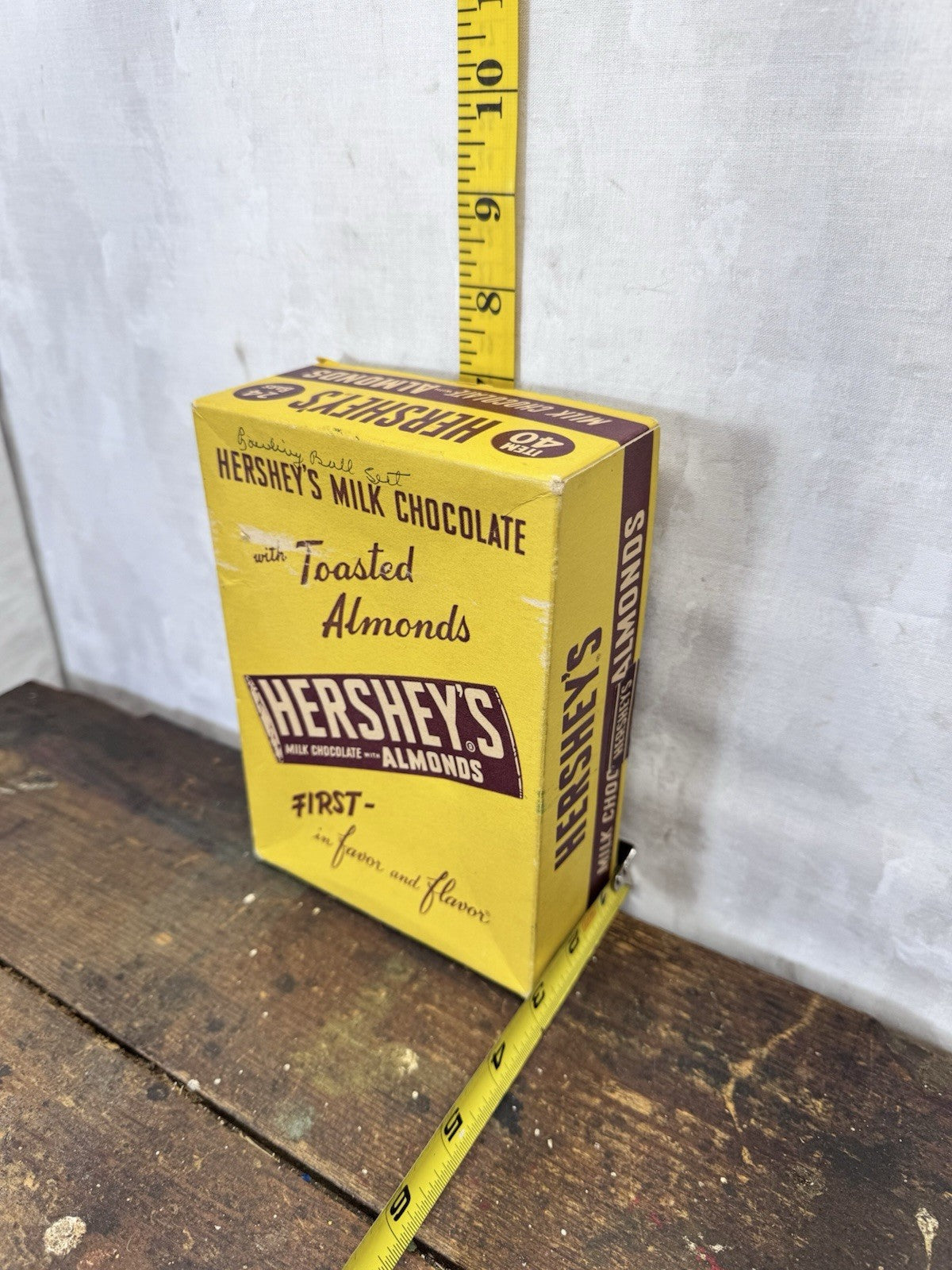 Hersheys Bar Milk Chocolate Empty Vintage Box