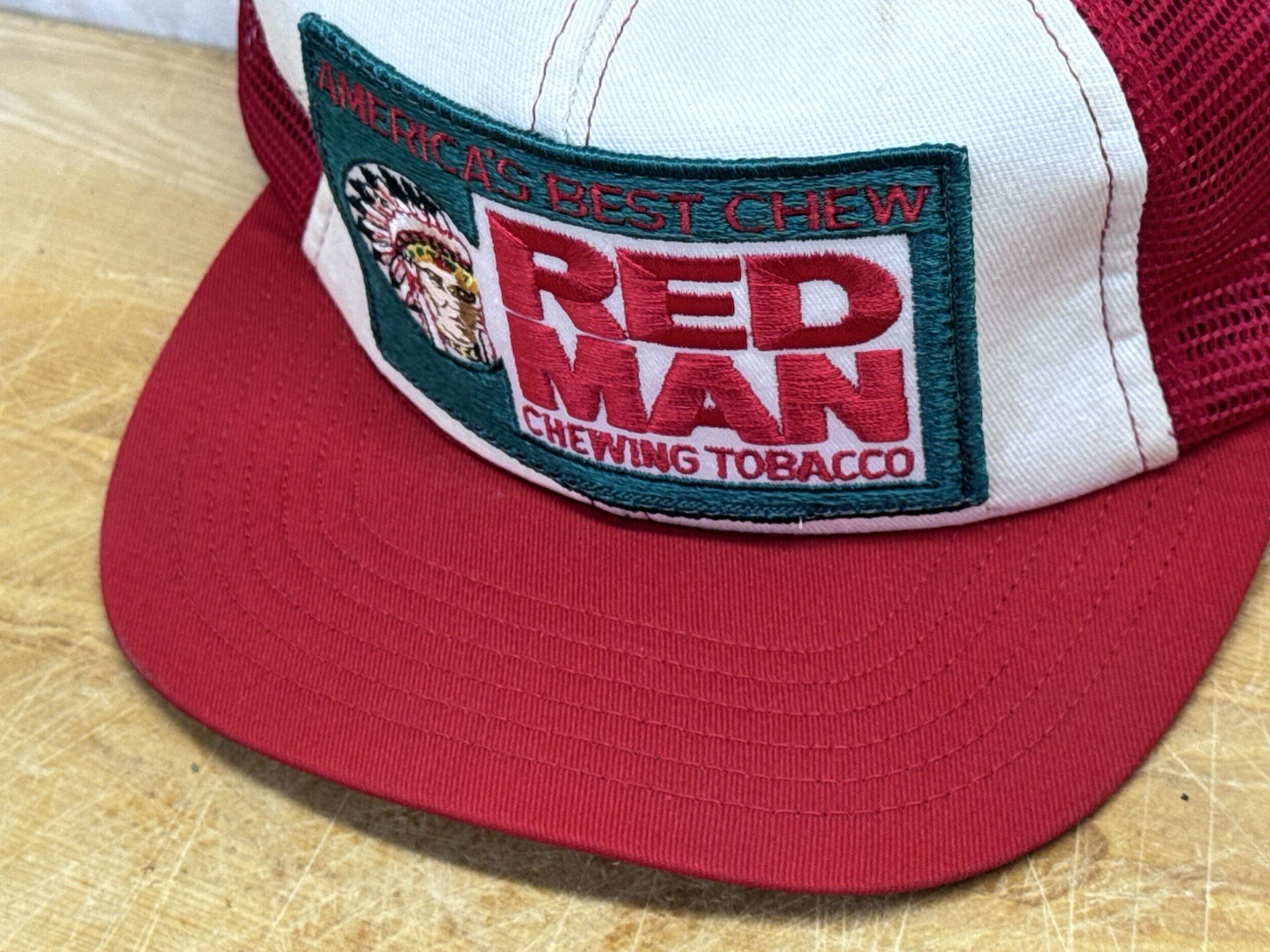 Red Man Vintage SnapBack Hat #1180
