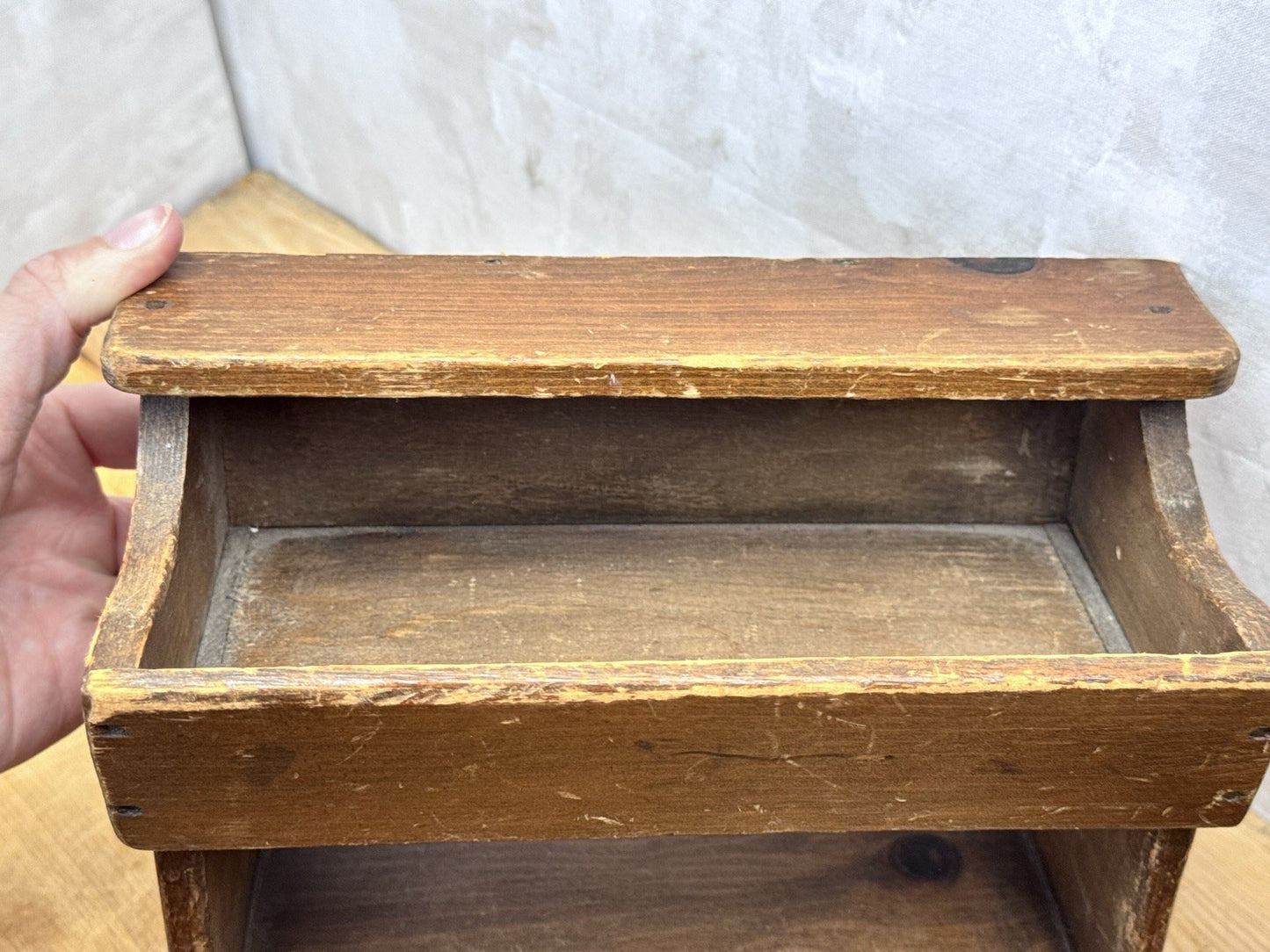Mini Toy Dry Sink Primitive 1850s Doll #1157