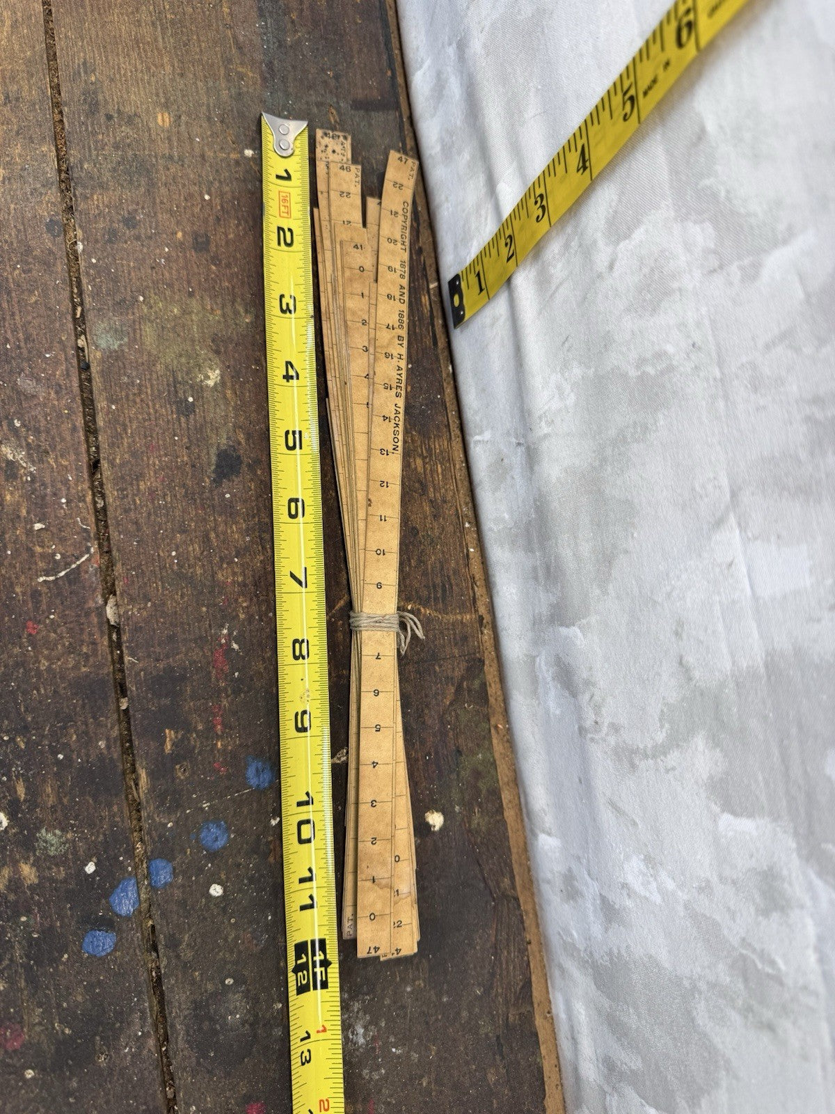 The Franco Prussian Model Scale Heavy Paper Measure #S1520