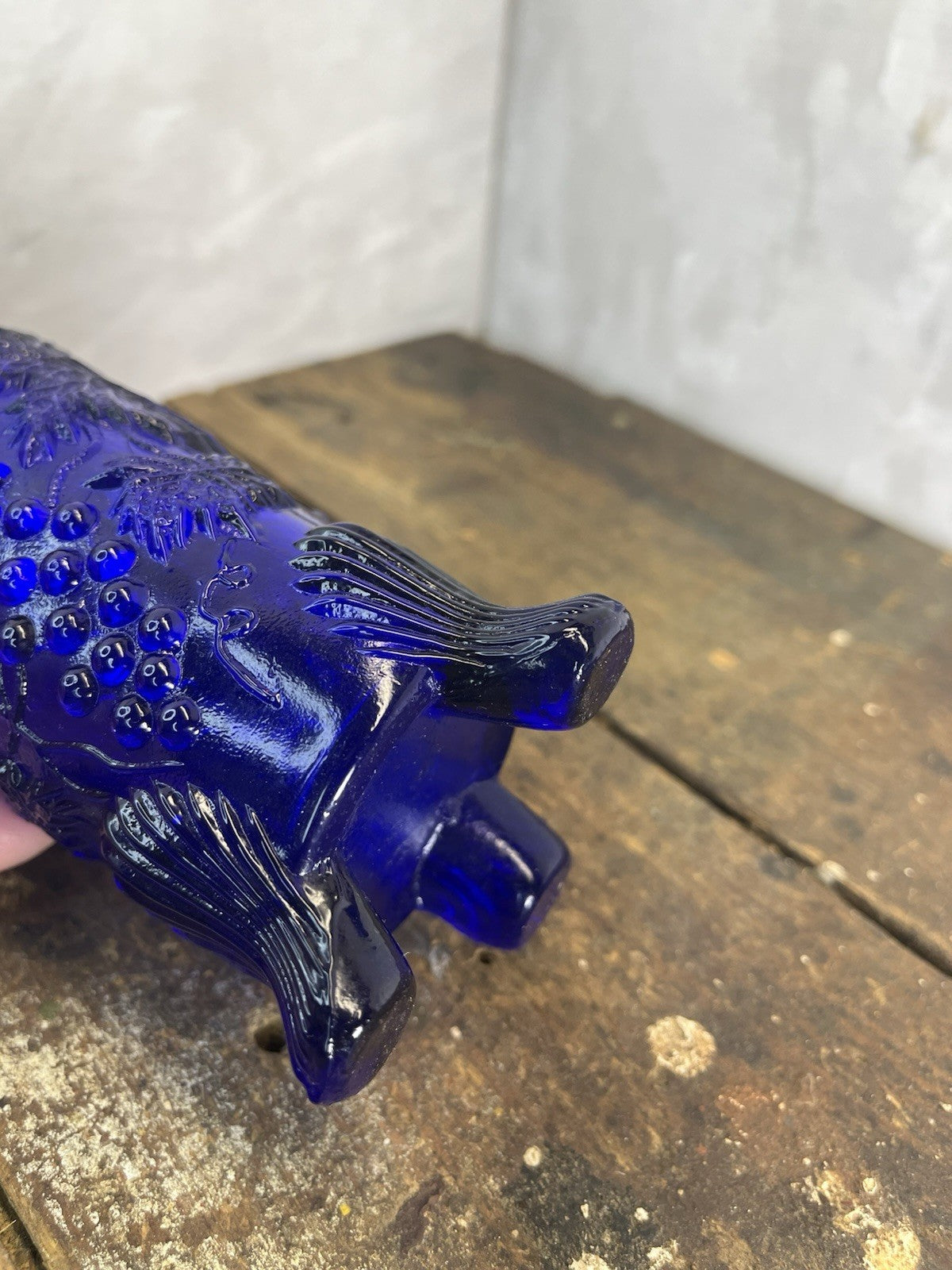 Vintage Cobalt Blue Vase #105