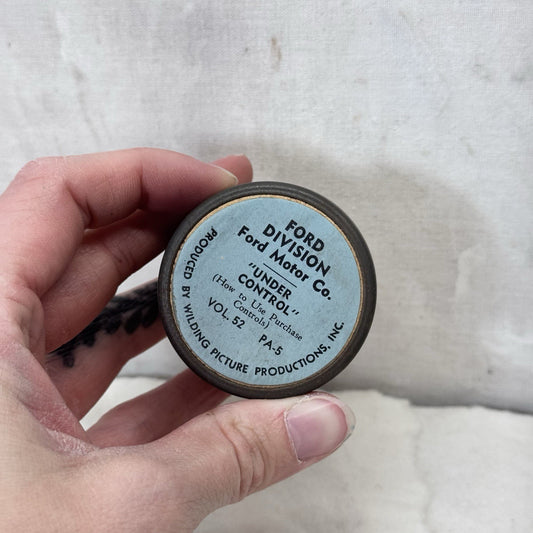 Ford Division Ford Motor Co. “Under Control” Small Tin Vintage Empty