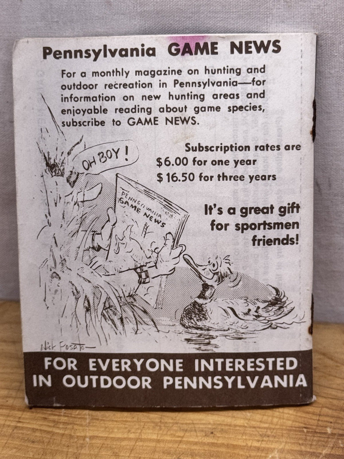 Pennsylvania Hunting Trapping Regulations 1987-1988 Vtg #1245