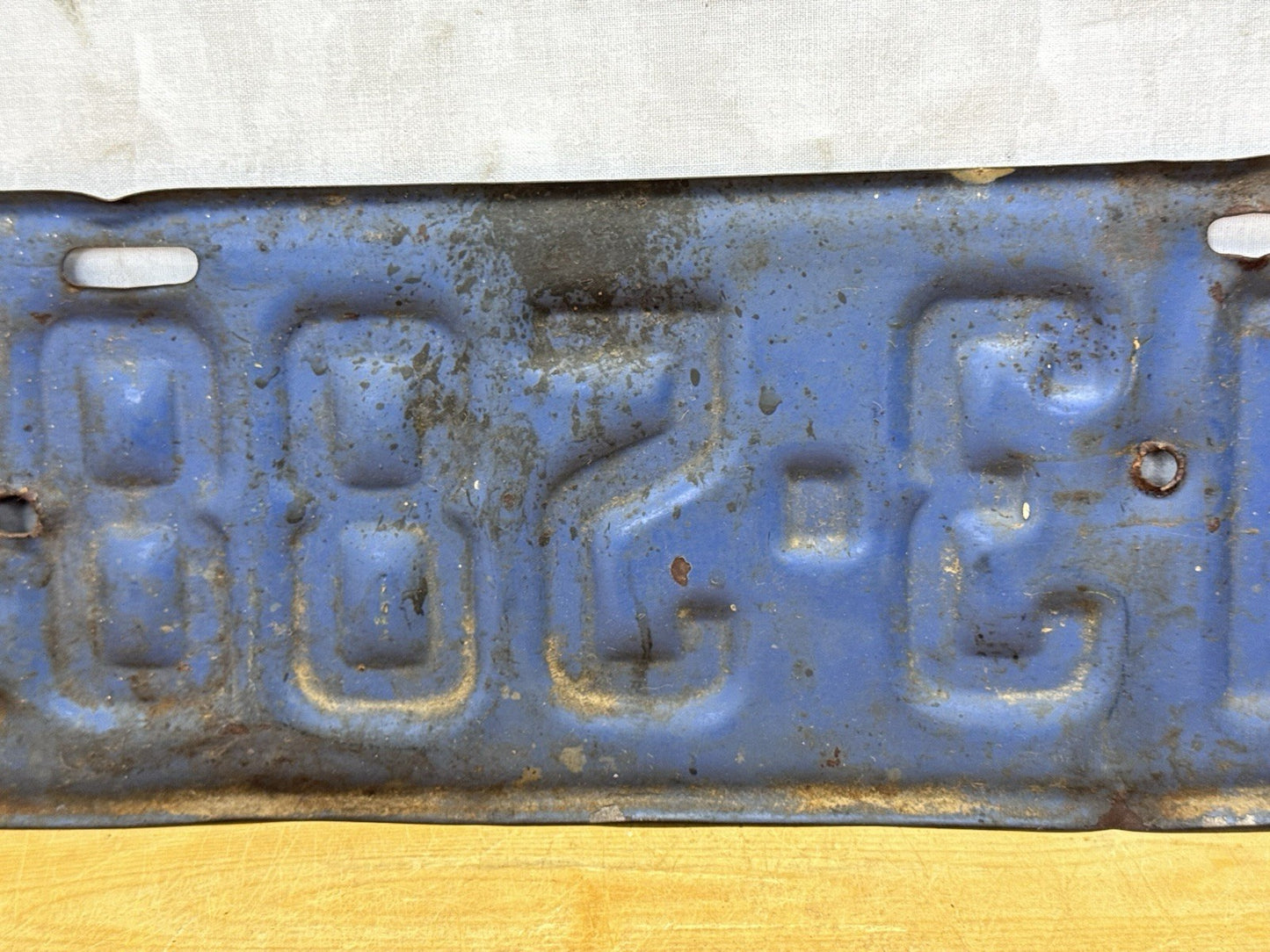 1931 Wisconsin License Plate #1132