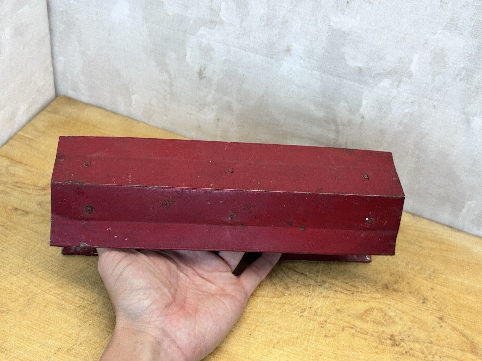 Hafner Vtg O Gauge Tin Litho Train Station Platform Bench Seats #1614