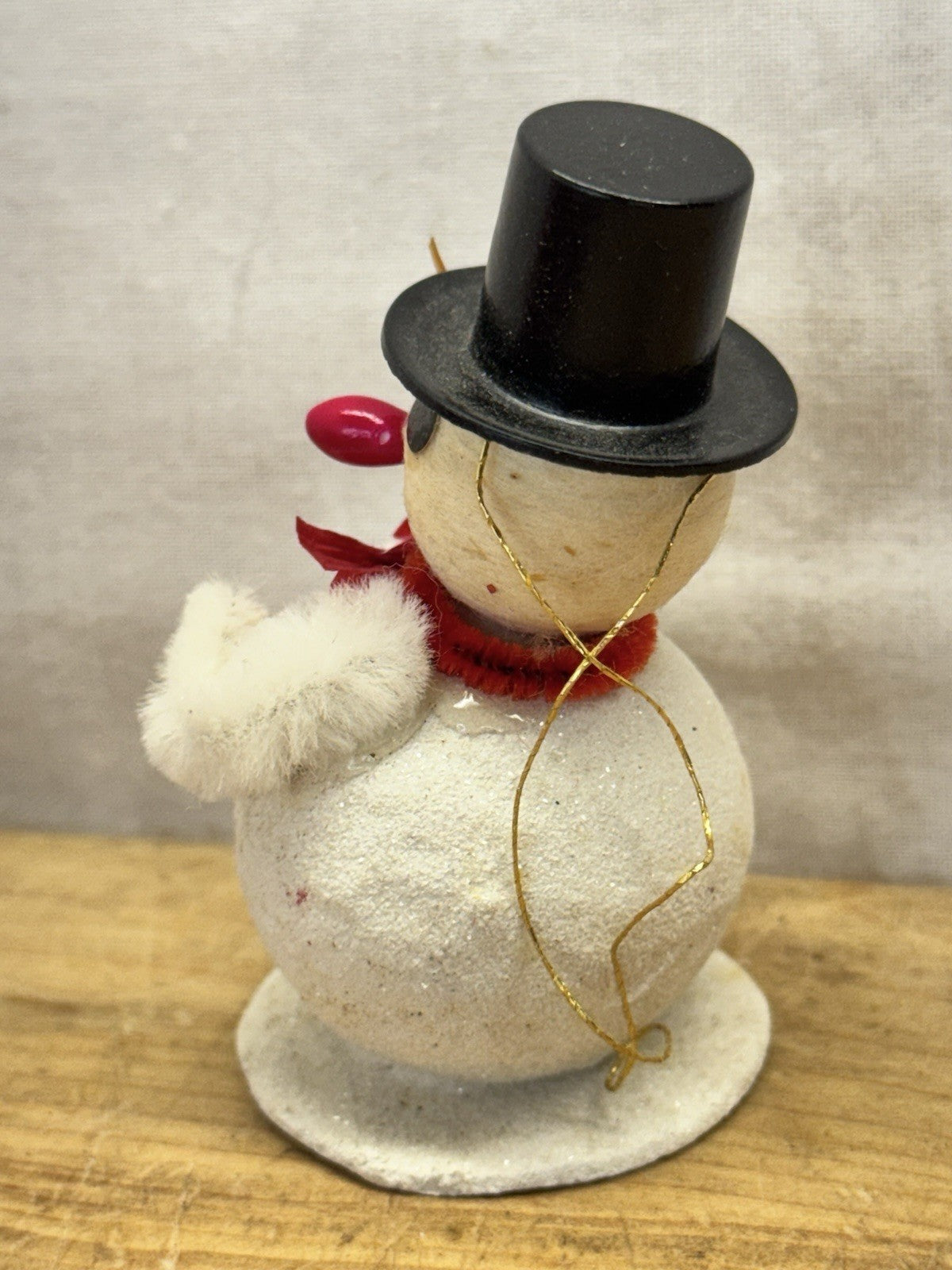 Japan Snowman Ornament Vintage #1548