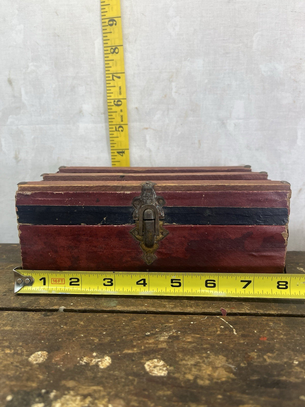 Antique Salesman Sample Trunk