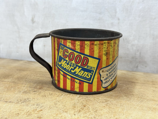 MoorMans Feed Cup Advertising Vtg #S-1525