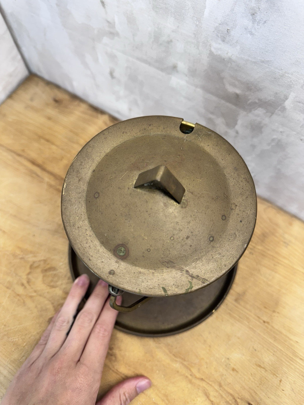 Vtg Fire Starter Wand With Smudge Pot  #S-1559
