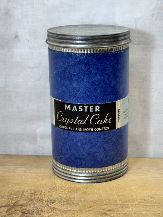 Master Crystal Cake Moth Control Milwaukee Wisconsin Vtg Empty #S-1820