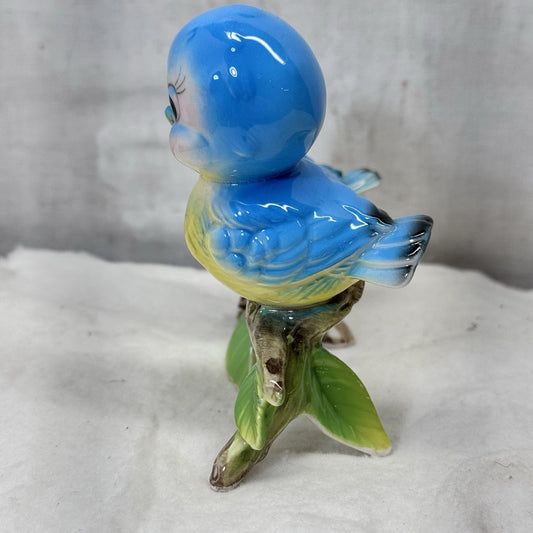 Norcrest Bluebirds On Branch Figurine Vintage