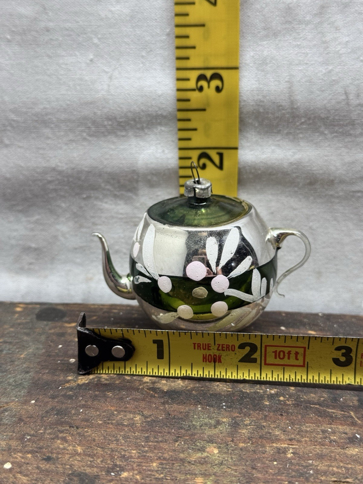 Vintage Tea Pot Ornament #1579