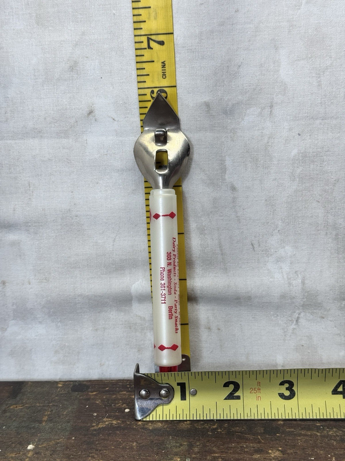 Joes Hill Top Liquor Berlin Wisconsin Bottle Opener Advertisement #S-1824