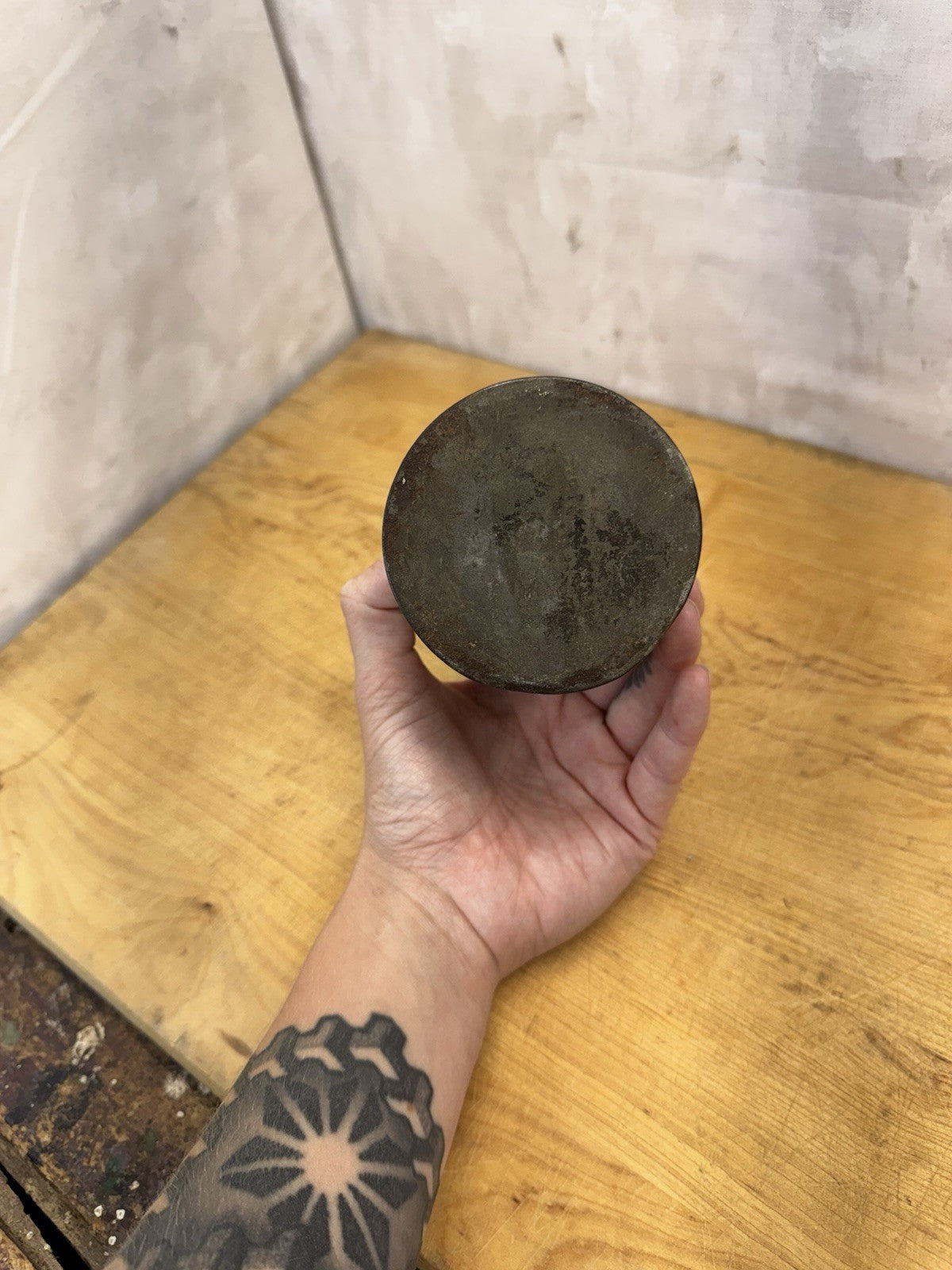 Antique 1800s Tea Canister #1025