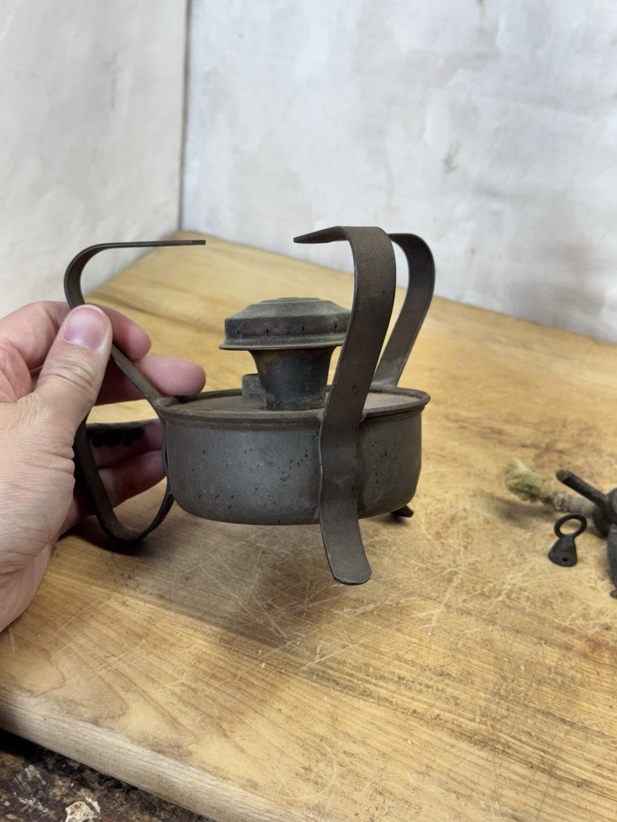 Vintage Portable Small Camp Stove Kerosene  #S-1810