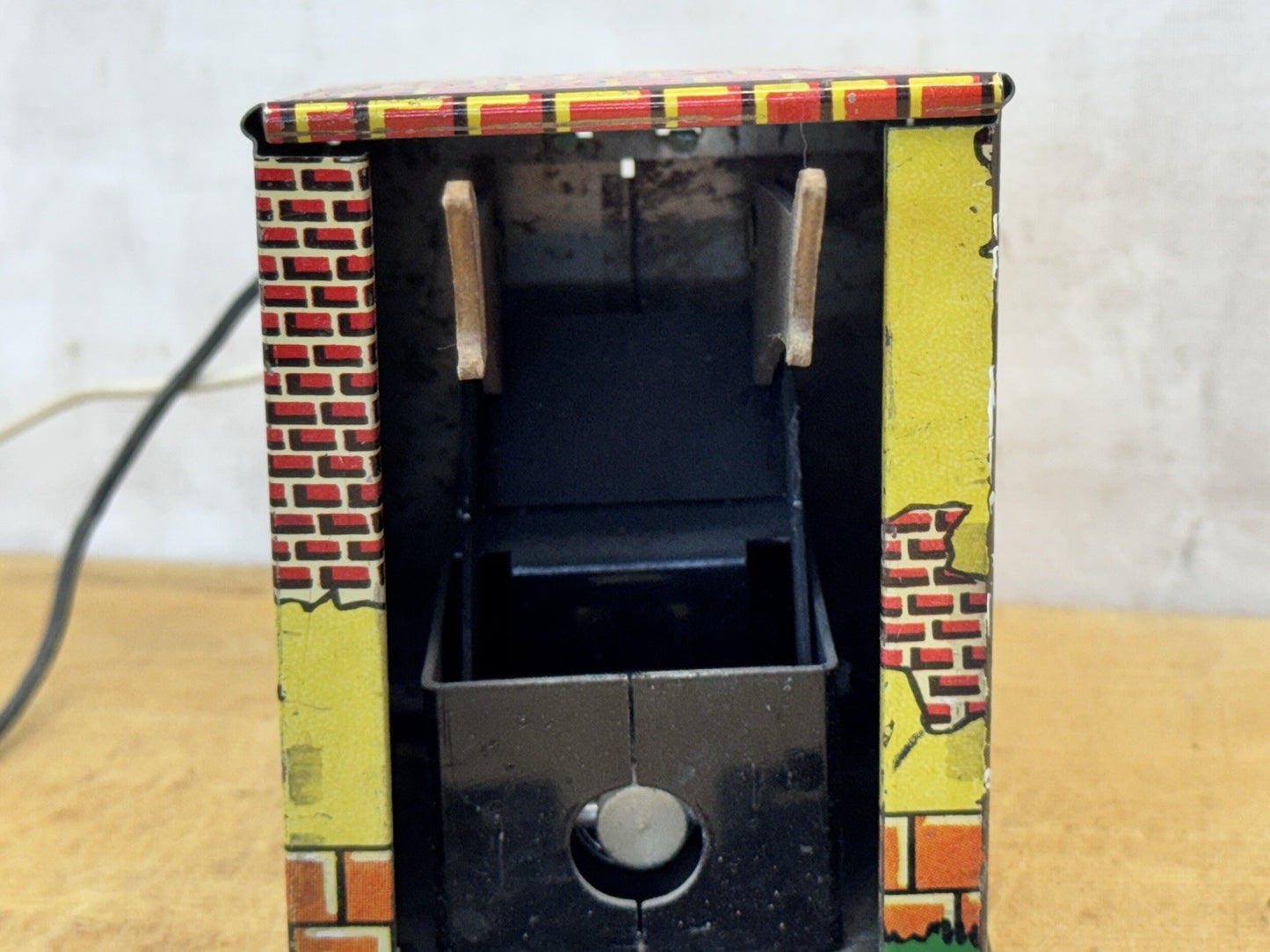 Vtg Marx 1614 Railroad River Div. Sec 8 Tin Litho Dump Station #S-1609
