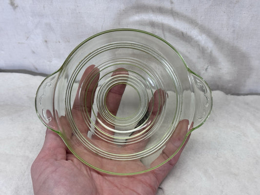 Small Uranium Bowl Dish Vintage Glow #S-1918