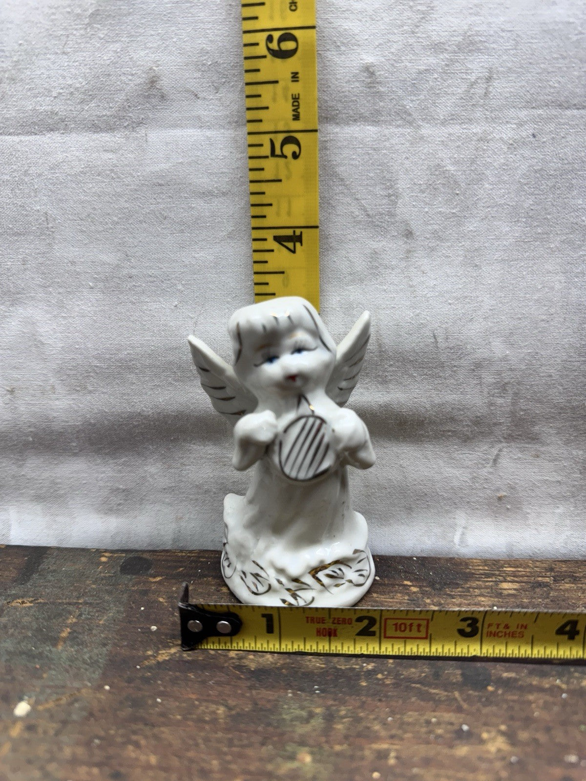 Vintage Porcelain Angel Christmas #1549