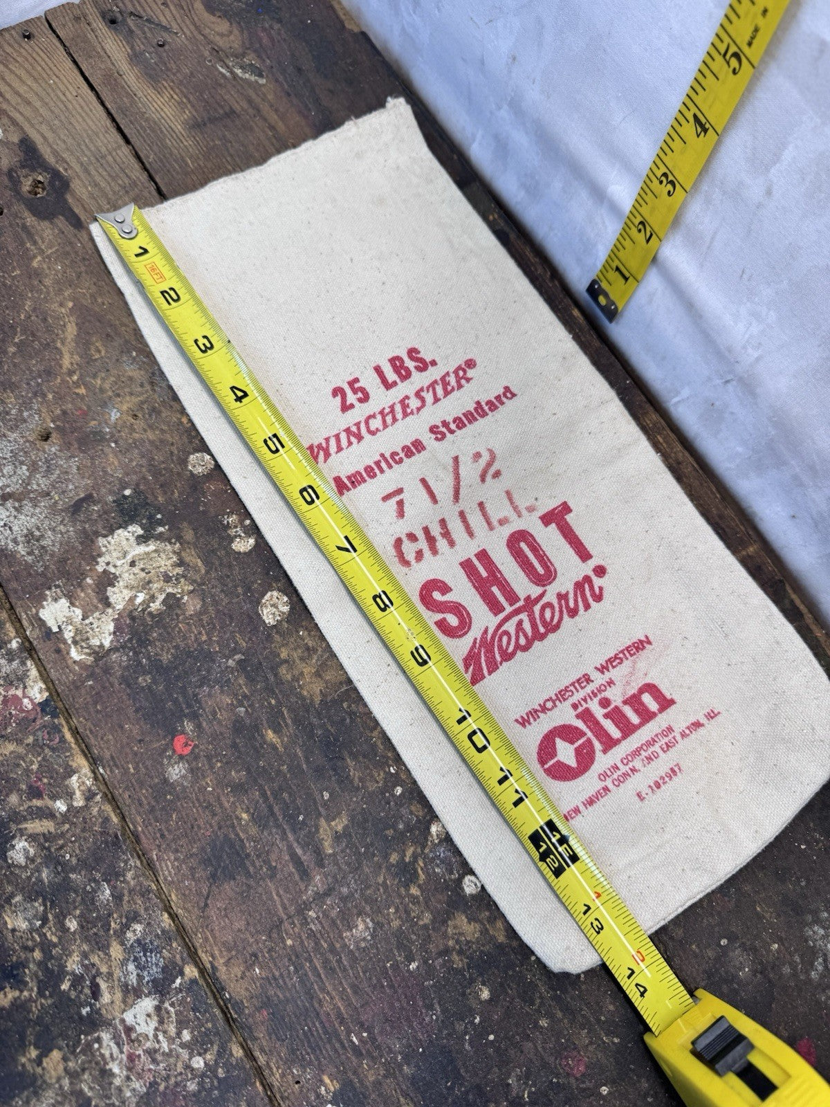 Winchester Chill Shot Bag Vintage Empty #1456