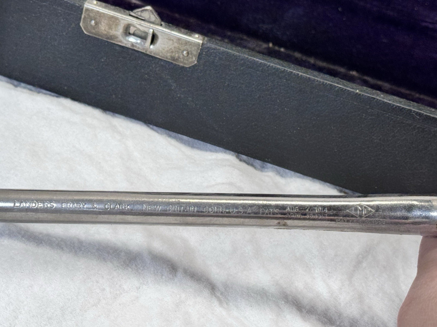Vintage Wand Electric Curling Iron NOT Original Case #S-1956