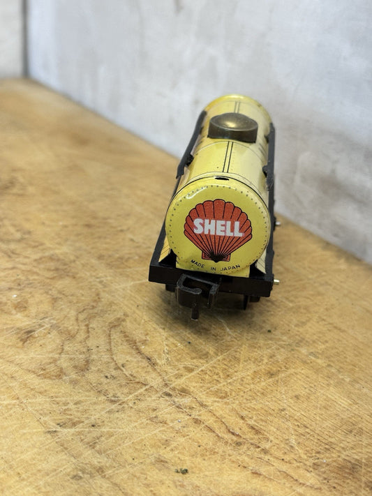 Vtg Shell Train Car Tank Tin #S-1604