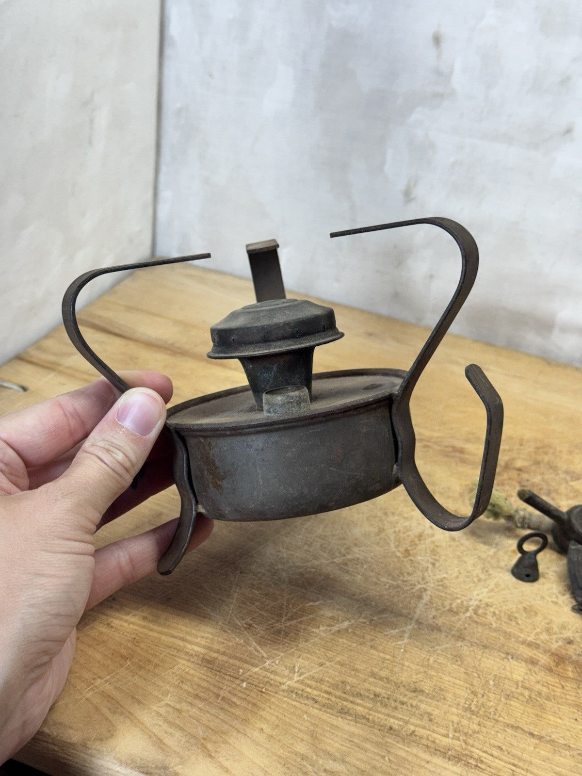 Vintage Portable Small Camp Stove Kerosene  #S-1810