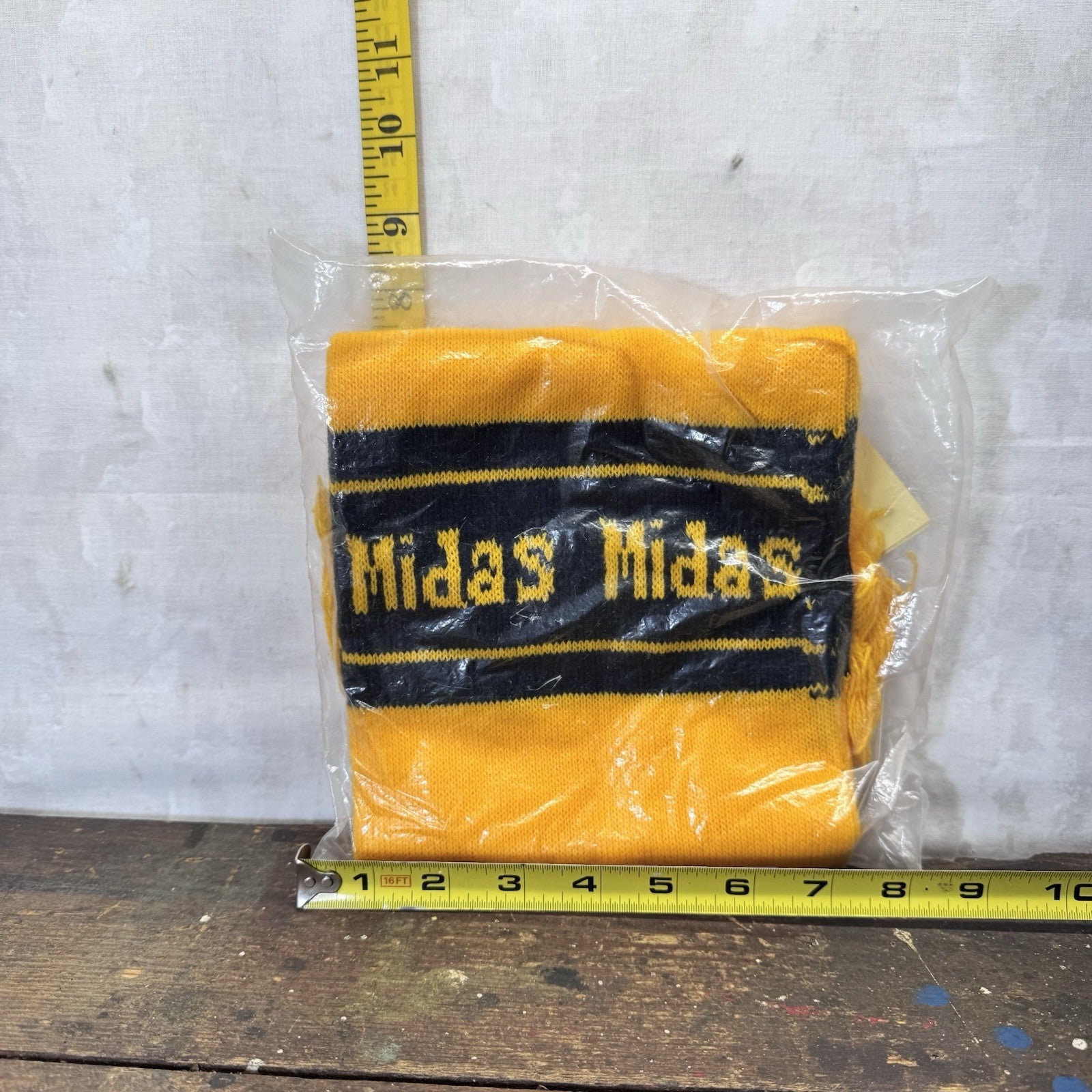 Midas NOS Vintage Scarf Advertisement