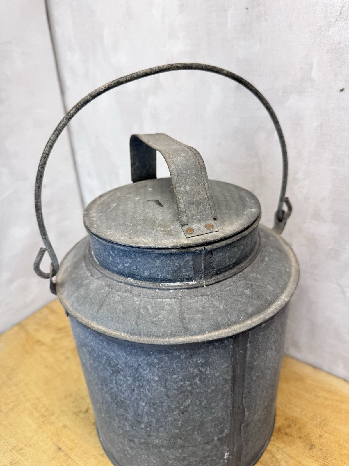 CMSTP & PRR Railroad Vtg Cream Can #S-1830