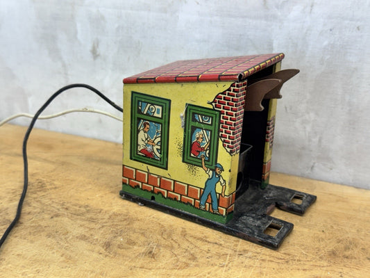 Vtg Marx 1614 Railroad River Div. Sec 8 Tin Litho Dump Station #S-1609