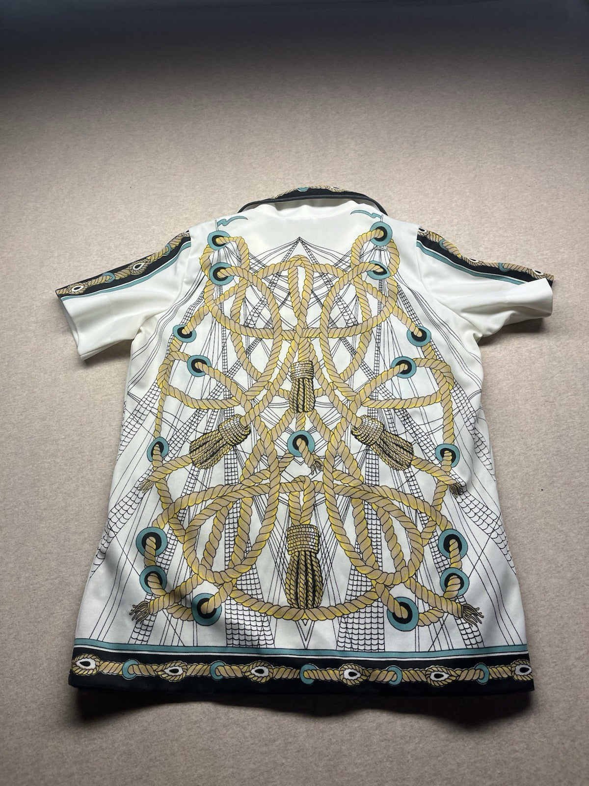 1970s, 80, Women’s Knit S Sleeve Sailor Print