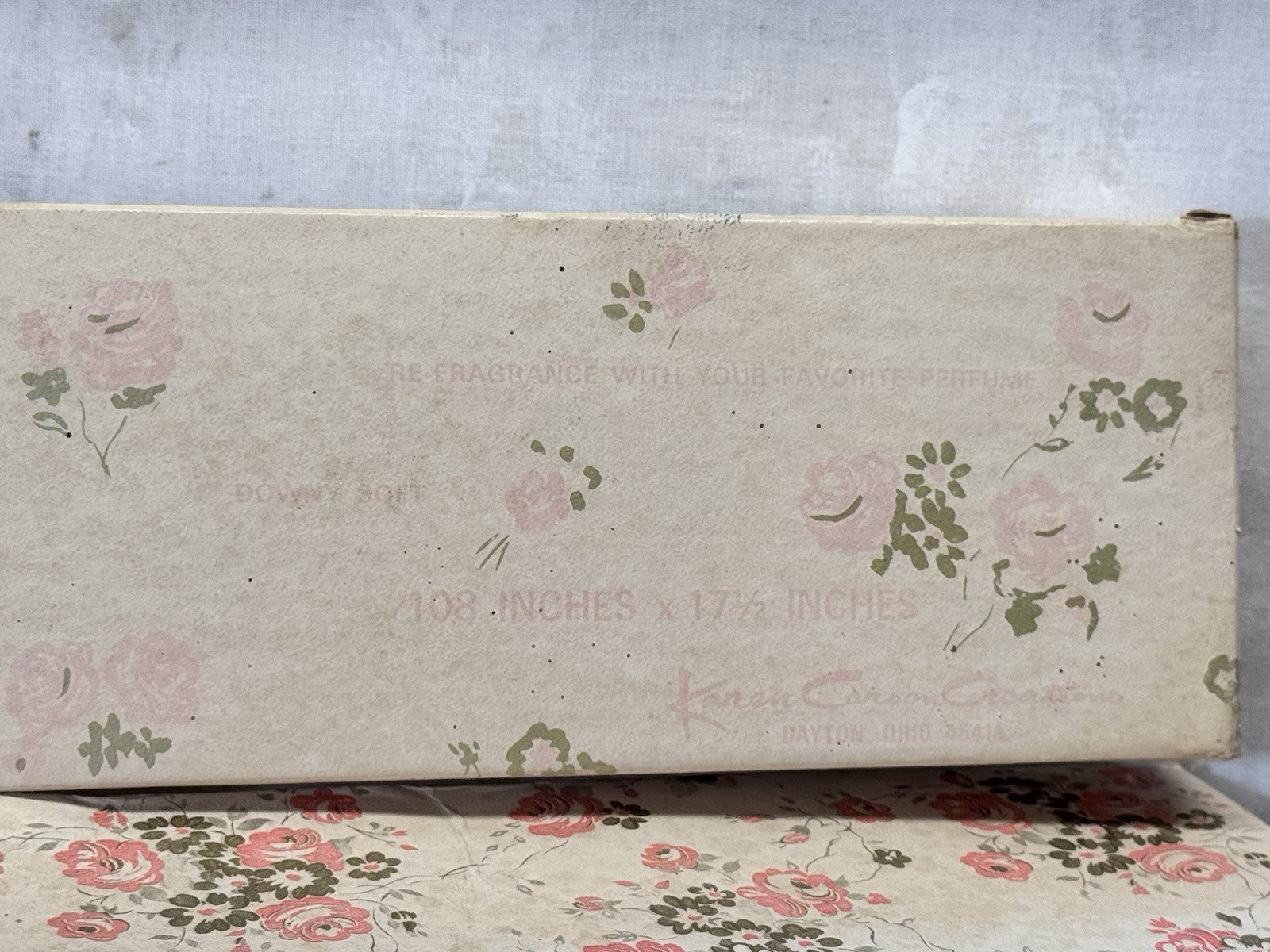 Polyfab Scented Drawer Liner NOS Vintage #S-1826