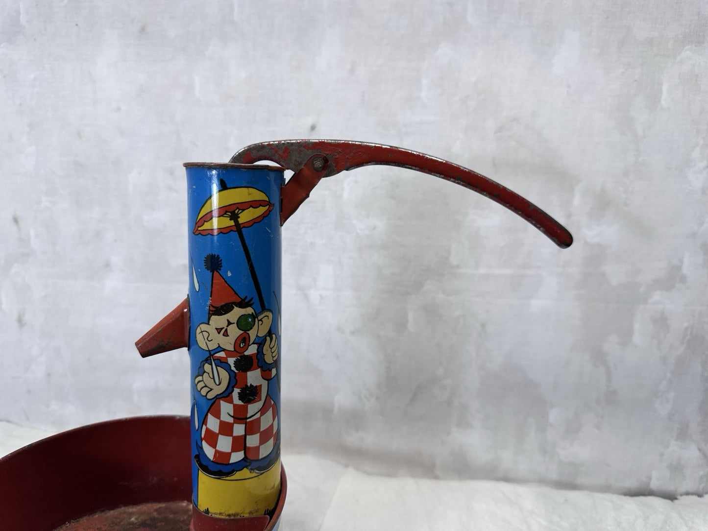 Ohio Arts Tin Hand Water Pump Toy