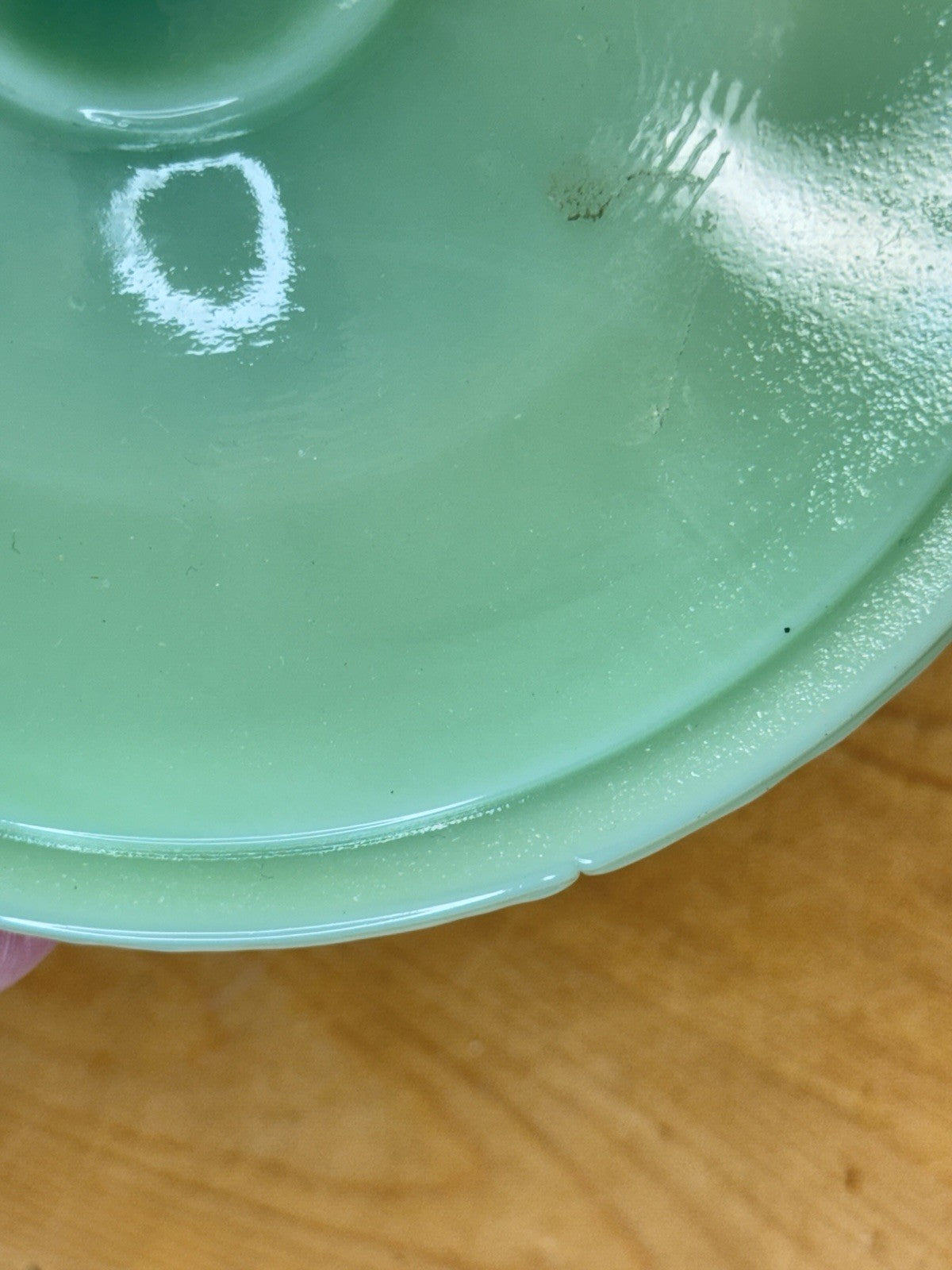 Jadeite Antique Grease Bowl #1072