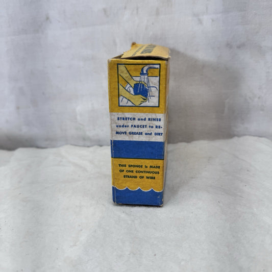 Watkins Stainless Metal Sponge NOS Vintage