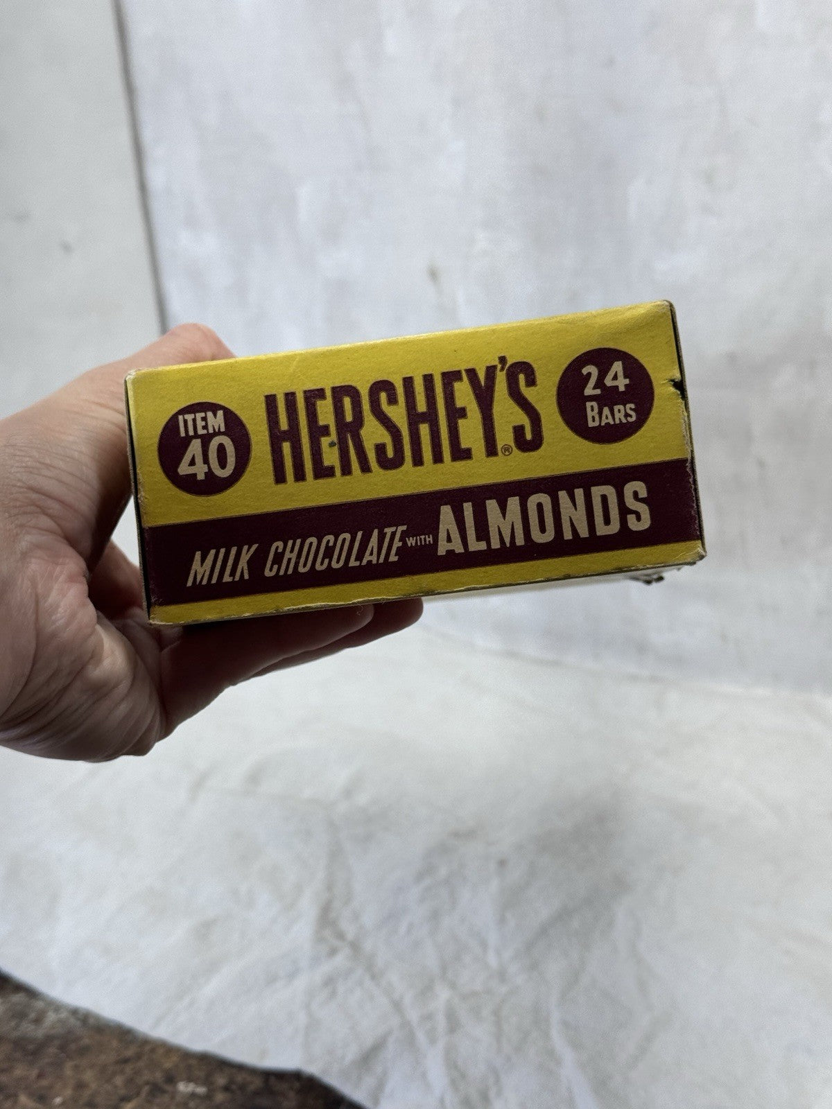 Hersheys Bar Milk Chocolate Empty Vintage Box