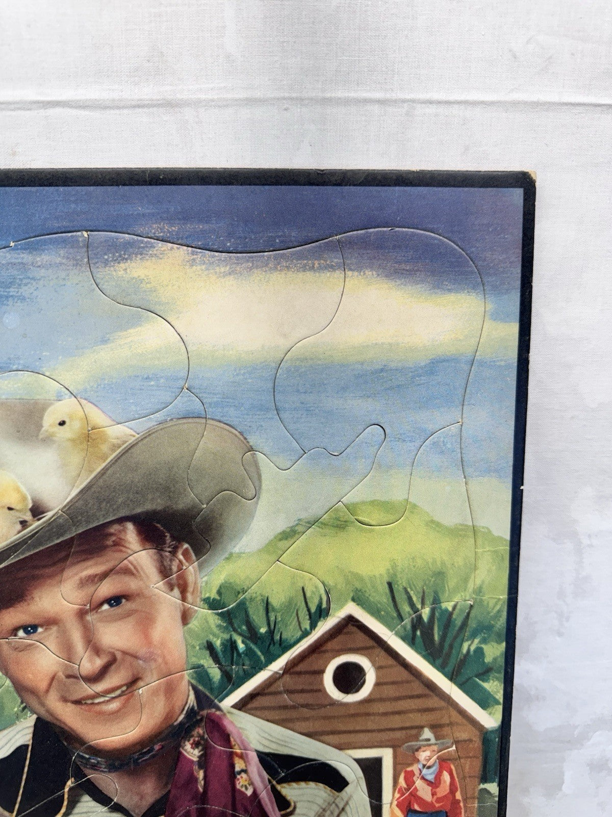 Roy Rogers Picture Puzzle Vtg #1464