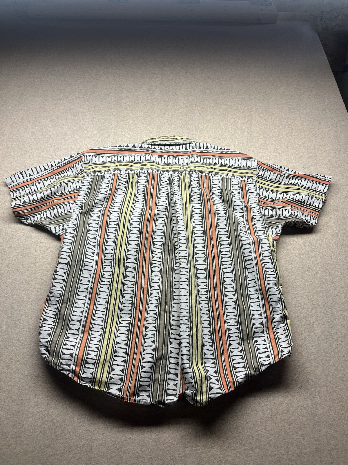 1980s Women’s Striped Cotton S Sleeve Top