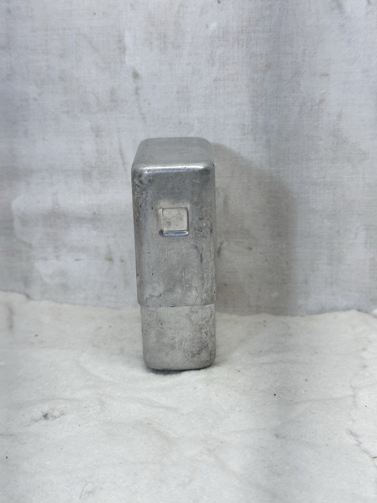 Aluminum Sherman Co. Cigarette Case Vtg #S-1779