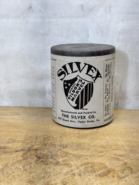 Silvex Metal Cleaner Container NOS Vintage #S-1802