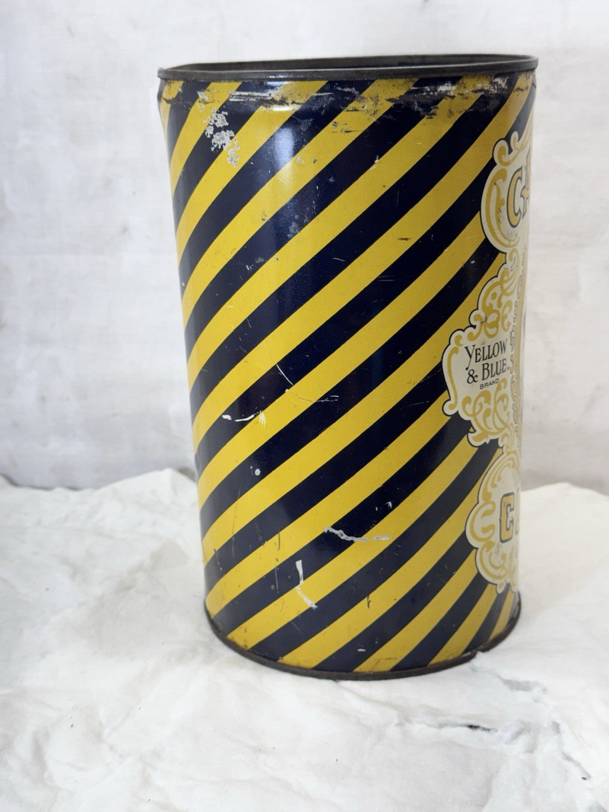 Caswells Coffee Tin Empty 1920s  #S-1868