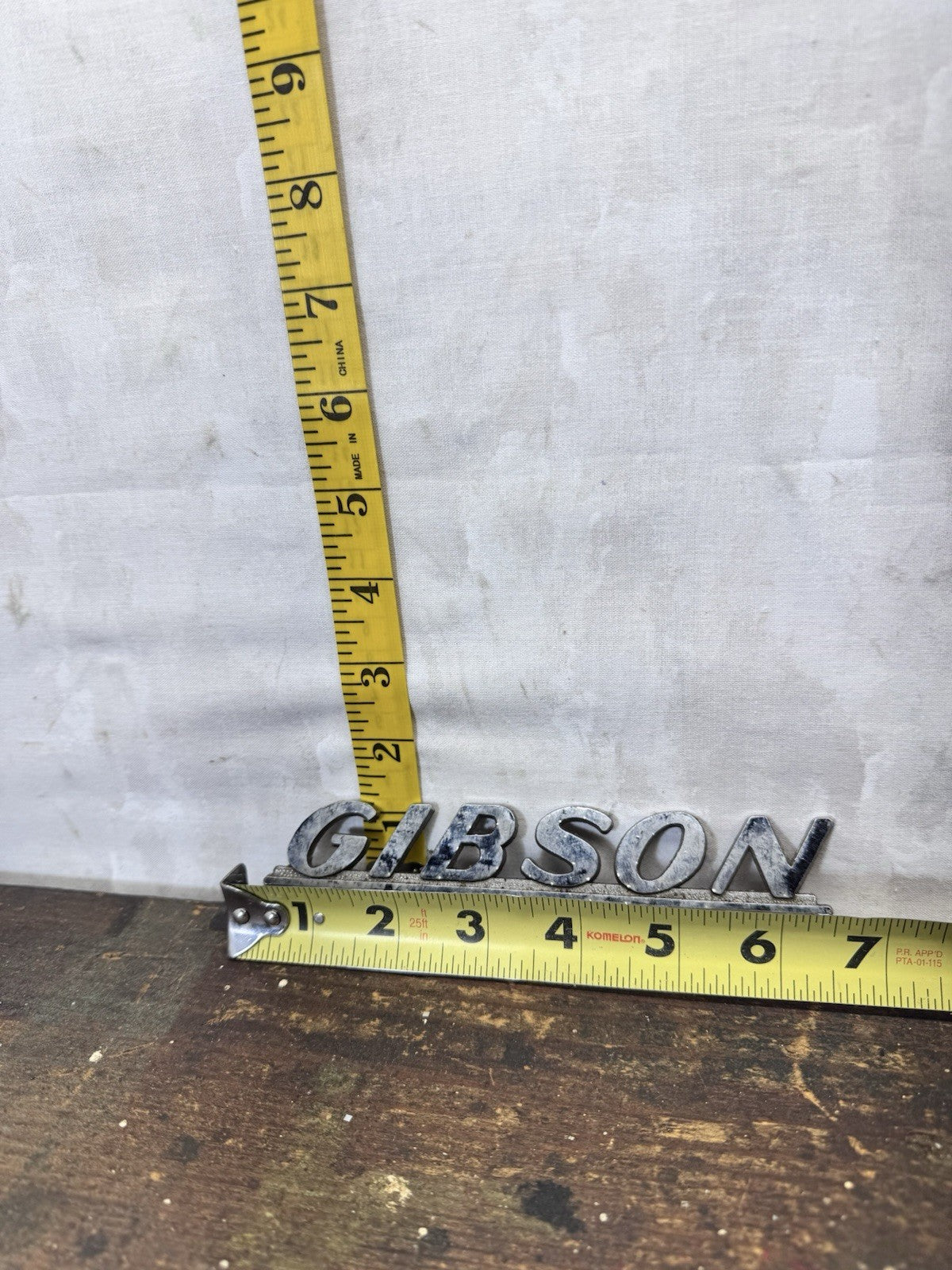 Gibson Motors Inc. Vehicle Badge Vintage #S-1860