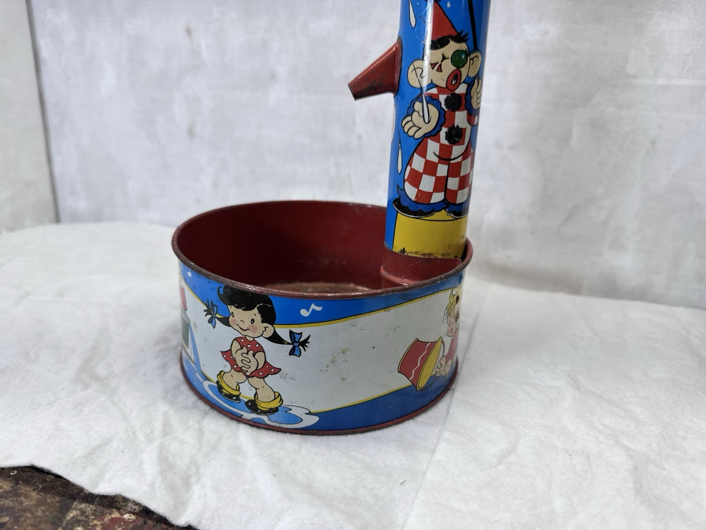 Ohio Arts Tin Hand Water Pump Toy